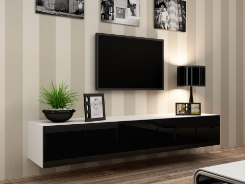 Zestaw meblowy VIGO 22 biały/czarny połysk - Galeria zdjęcie 2