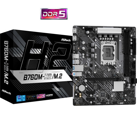 Płyta główna ASRock B760M-H2/M.2 - Galeria zdjęcie 5