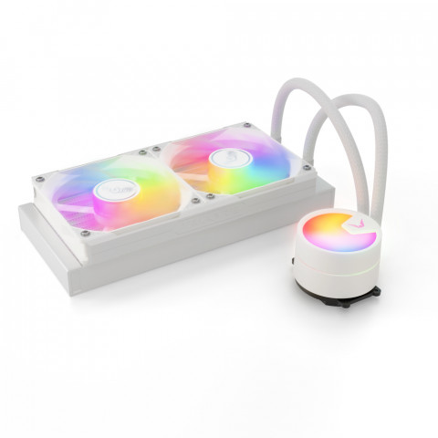Chłodzenie wodne Valkyrie A240 White (VK-AIOA240W) - Galeria zdjęcie 1