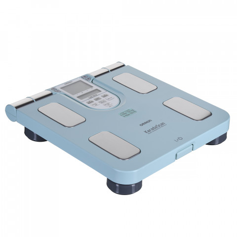 Waga z analizatorem składu ciała Omron Body Comp Monitor BF511 Turq HBF-511T-E - Galeria zdjęcie 3