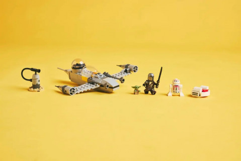LEGO STAR WARS 75410 Myśliwiec N-1 Mando i Grogu - Galeria zdjęcie 10