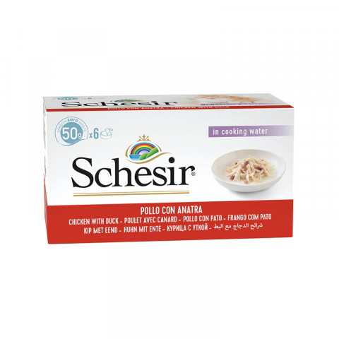 SCHESIR M-Pack Filety z kurczaka z kaczką 6x50g - Galeria zdjęcie 2