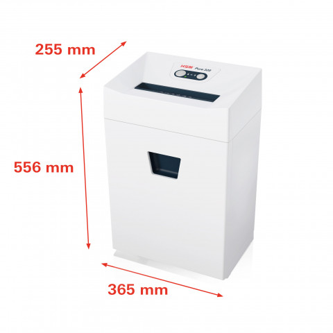 HSM Niszczarka Pure 320, 25L 3,9 mm - Galeria zdjęcie 3