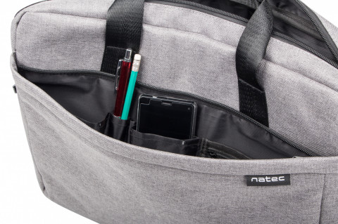 Natec torba na notebooka MUSTELA 15.6'' Szara - Galeria zdjęcie 5