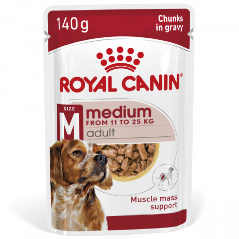 ROYAL CANIN SHN Medium Adult w sosie - mokra karma dla psa dorosłego - 10x140 g - Galeria zdjęcie 10