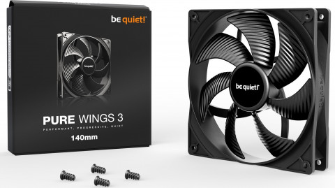 Wentylator BE QUIET! PURE WINGS 3 140mm - Galeria zdjęcie 3