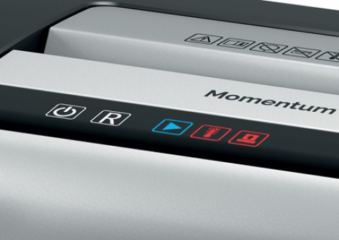 Rexel Niszczarka Momentum X410, 10 kartek, 23 l kosz - Galeria zdjęcie 5