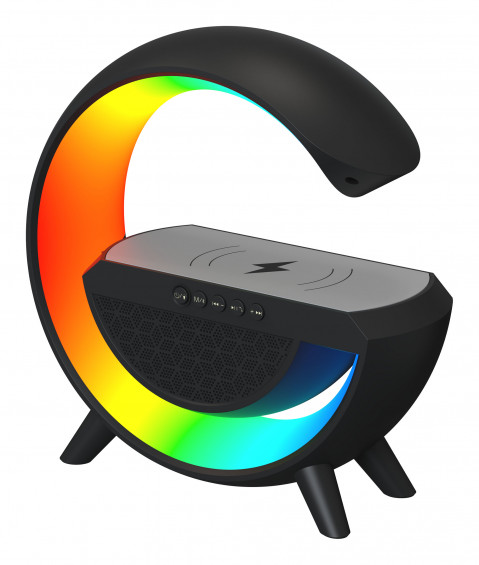 Lampka muzyczna LED Activejet AJE-SOLO RGB Black - Galeria zdjęcie 1