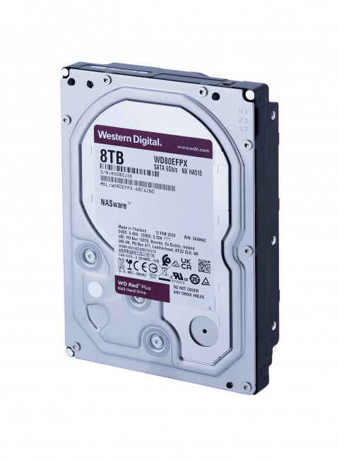 Dysk twardy HDD WD Red Plus 8TB 3,5" SATA WD80EFPX - Galeria zdjęcie 3
