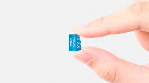 KIOXIA 512GB microSD KIOXIA Exceria (gen 2) UHS I U3 V30 with adapter - Galeria zdjęcie 3