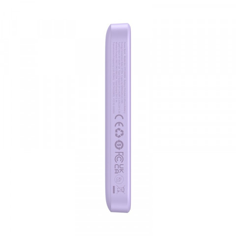Powerbank Baseus Magnetic Mini Air 6000mAh (fiolet) - Galeria zdjęcie 6