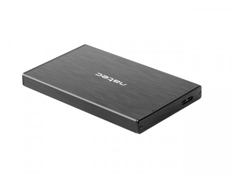 Natec RHINO GO obudowa USB 3.0 na dysk HDD/SSD 2.5'' SATA, czarna Aluminium - Galeria zdjęcie 4