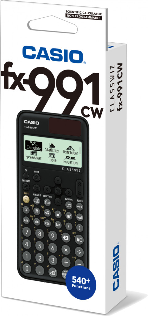 CASIO FX-991CW KALKULATOR NAUKOWY BOX. Czarny. - Galeria zdjęcie 8