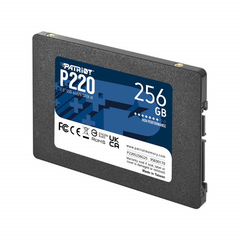 SSD Patriot P220 256GB SATA3 2,5" - Galeria zdjęcie 3