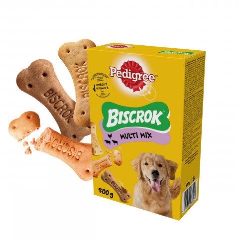 PEDIGREE Biscrok Multi Mix - przysmak dla psa - 500 g - Galeria zdjęcie 1