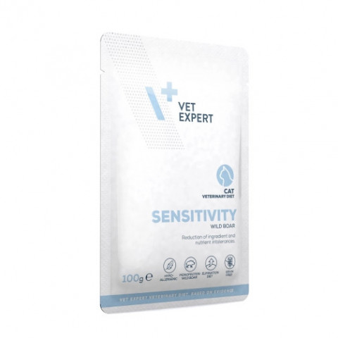 VET EXPERT Veterinary Diet Sensitivity Cat - mokra karma dla kota - 100g - Galeria zdjęcie 2