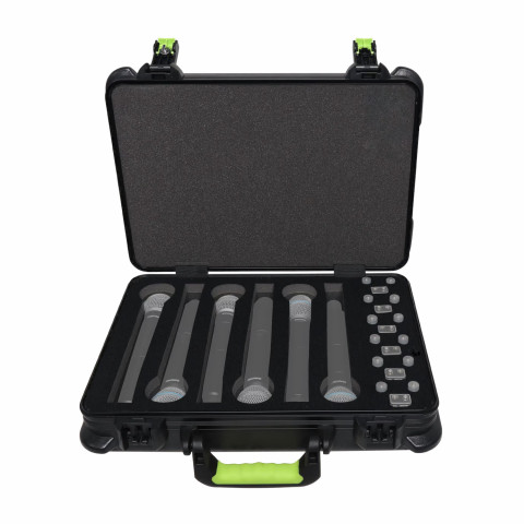 Shure SH-MICCASEW06 - Plastikowa walizka z uchwytem na Mikrofony (6) - Galeria zdjęcie 3