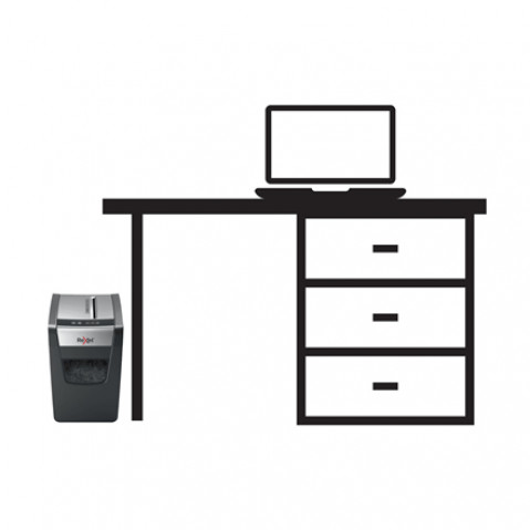 Rexel Niszczarka Momentum X312-SL Slimline, 12 kartek, 23 l kosz - Galeria zdjęcie 7