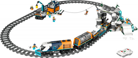 LEGO CITY 60470 TRAINS EXPLORERS' ARCTIC POLAR EXPRESS TRAIN - Galeria zdjęcie 3