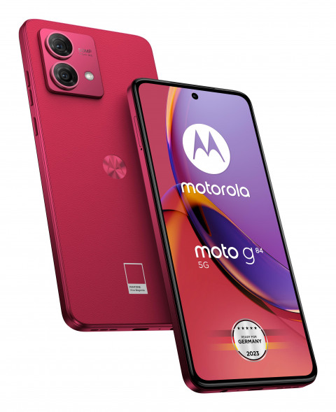 Smartfon Motorola Moto G84 5G 8/256 Viva Magenta - Galeria zdjęcie 1