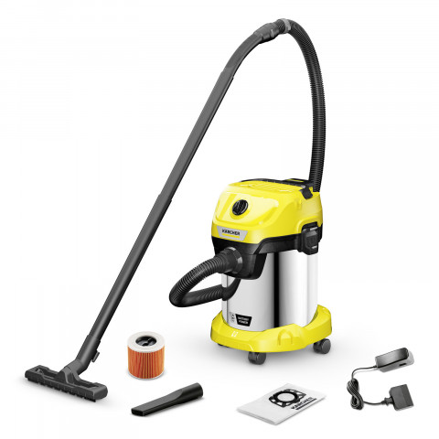 Odkurzacz KARCHER WD 3-18 S Battery Set V-17/20 - 1.628-576.0 - Galeria zdjęcie 2