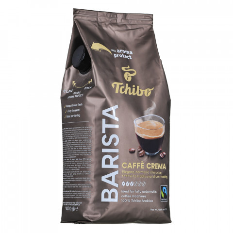 Kawa Tchibo Barista Caffe Crema 1KG ziarnista - Galeria zdjęcie 2