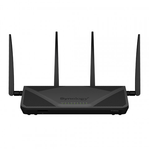 Synology Router RT2600ac, WiFi 5, IEEE 802.11a/b/g/n/ac, 3x 1GbE + 4x 1GbE(Dual WAN), 1xUSB 3.0, 1xUSB 2.0, 1x SD card reader - Galeria zdjęcie 1