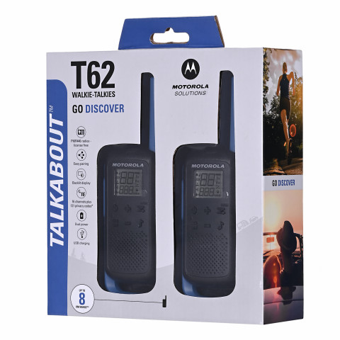 Motorola krótkofalówka T62 PMR 446 niebieskie - Galeria zdjęcie 16
