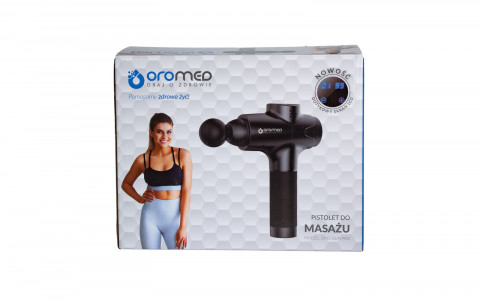 Masażer pistoletowy ORO-GUN PRO BLACK OROMED - Galeria zdjęcie 9