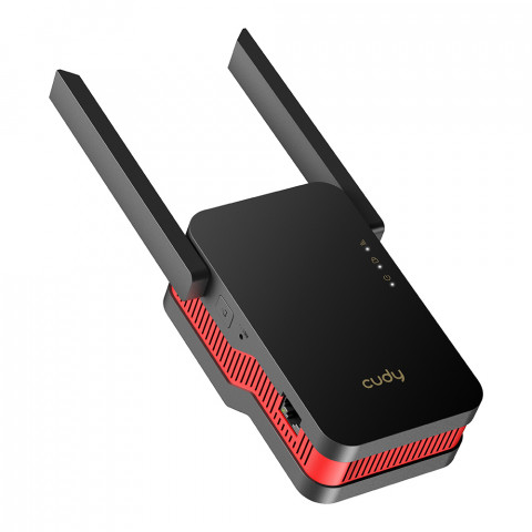 Wzmacniacz sygnału WIFI CUDY RE3000 LAN 1xGigabit AX3000 Dual Band Wi-Fi 6 Mesh - Galeria zdjęcie 4