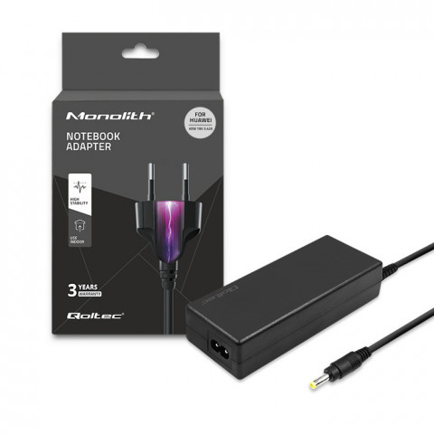 QOLTEC ZASILACZ DO HUAWEI 65W | 19V | 3.42A - Galeria zdjęcie 4