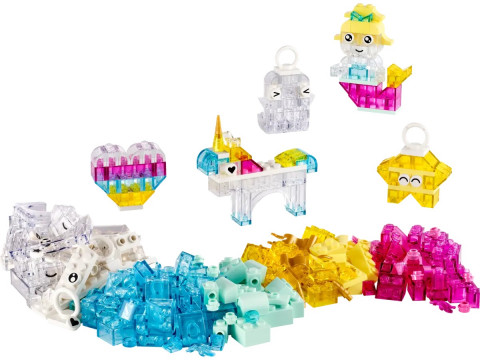 LEGO CLASSIC 11040 Magiczny zestaw z przezroczystymi klockami - Galeria zdjęcie 3