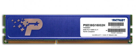 PATRIOT DDR3 8GB SIGNATURE 1600MHz CL11 - Galeria zdjęcie 1