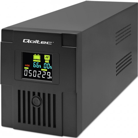 QOLTEC ZASILACZ AWARYJNY UPS LINE INTERACTIVE - Galeria zdjęcie 1
