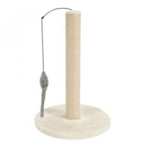 ZOLUX Drapak sizal słupek z zabawką 63cm kol.beżowy - Galeria zdjęcie 1