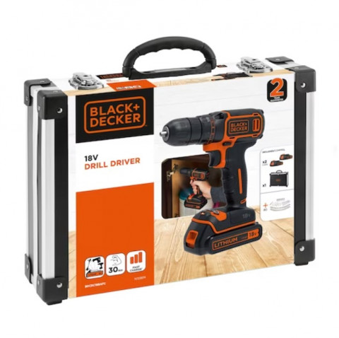 Wiertarko-wkrętarka 18V CDC18BAFC-QW BLACK+DECKER - Galeria zdjęcie 3