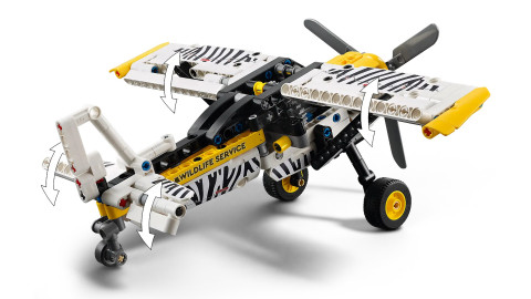 LEGO TECHNIC 42198 Samolot transportowy - Galeria zdjęcie 3