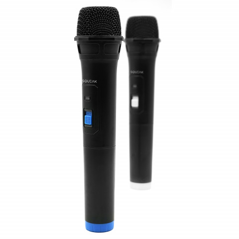 SQUEAK ZESTAW MIKROFONÓW KARAOKE VOCALDUO SQ1007 - Galeria zdjęcie 9
