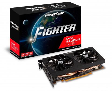 Karta graficzna PowerColor Radeon RX 6600 Fighter 8GB - Galeria zdjęcie 2
