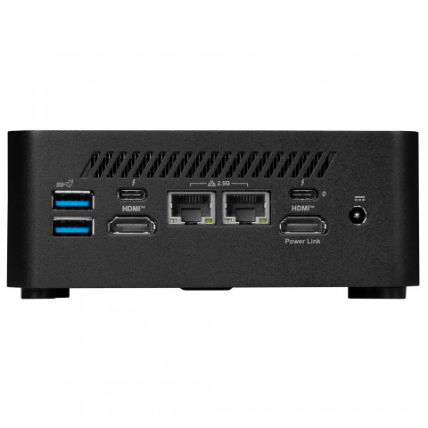 MSI Cubi NUC 13MQ-070PL i7-1365U 16GB SSD1TB Intel Iris Xe Graphics AX211 WiFi 6E Windows 11 Pro Black - Galeria zdjęcie 3
