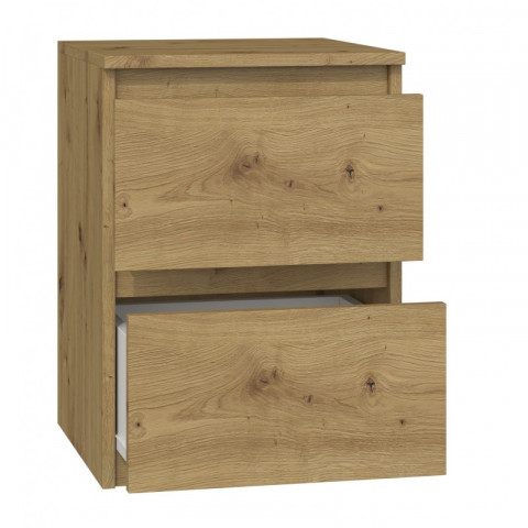 M2 MALWA STOLIK NOCNY 2 SZUFLADY ARTISAN - Galeria zdjęcie 2