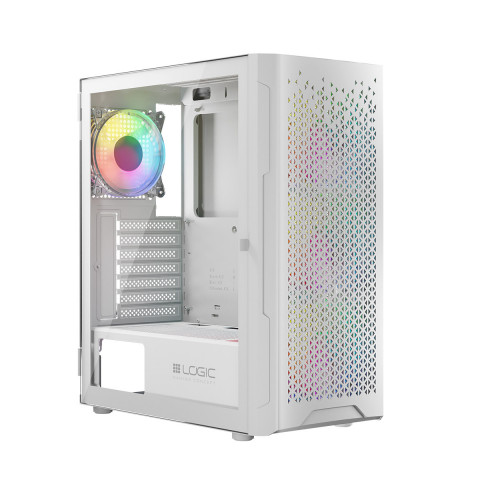 LOGIC OBUDOWA ARAMIS ARGB MIDI USB 3.0 WHITE - Galeria zdjęcie 4