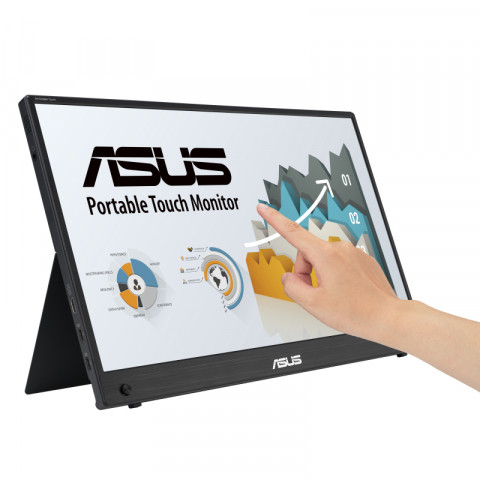 MONITOR ASUS 15,6" MB16AHT ZenScreen Touch - Galeria zdjęcie 8