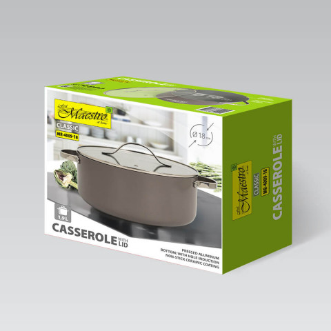 Garnek z pokrywką 18 cm 1,9L MAESTRO MR-4009-18 - Galeria zdjęcie 7