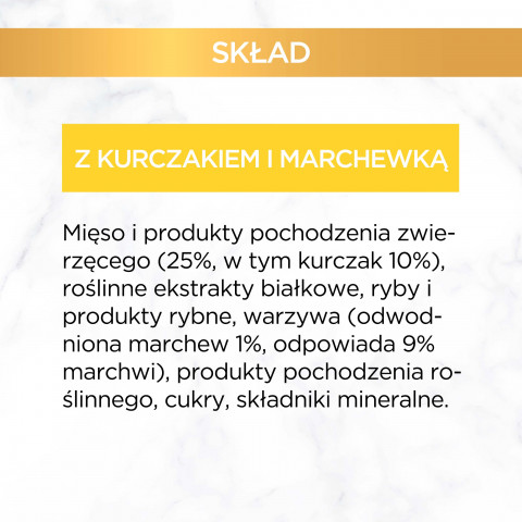 Gourmet Gold Savoury Cake kurczak i marchewka - mokra karma dla kota - 85 g - Galeria zdjęcie 11