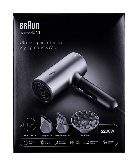 Suszarka do włosów BRAUN HD435E - Galeria zdjęcie 3