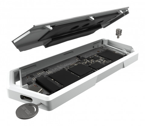 Obudowa dysku ASUS ROG STRIX ARION White (90DD02H1-B09000) - Galeria zdjęcie 8