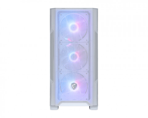 Obudowa MSI MAG FORGE M100R White ARGB (306-7G20W21-HH9) - Galeria zdjęcie 2
