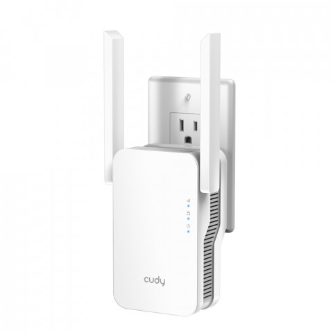 Wzmacniacz sygnału WIFI CUDY RE1800 LAN 1xGigabit AX1800 Dual Band Wi-Fi 6 Mesh - Galeria zdjęcie 3