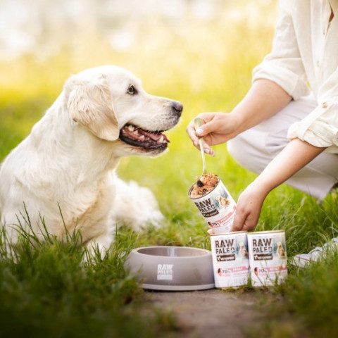 VET EXPERT Raw Paleo Adult Monoprotein Wieprzowina - mokra karma dla psa - 400g - Galeria zdjęcie 4